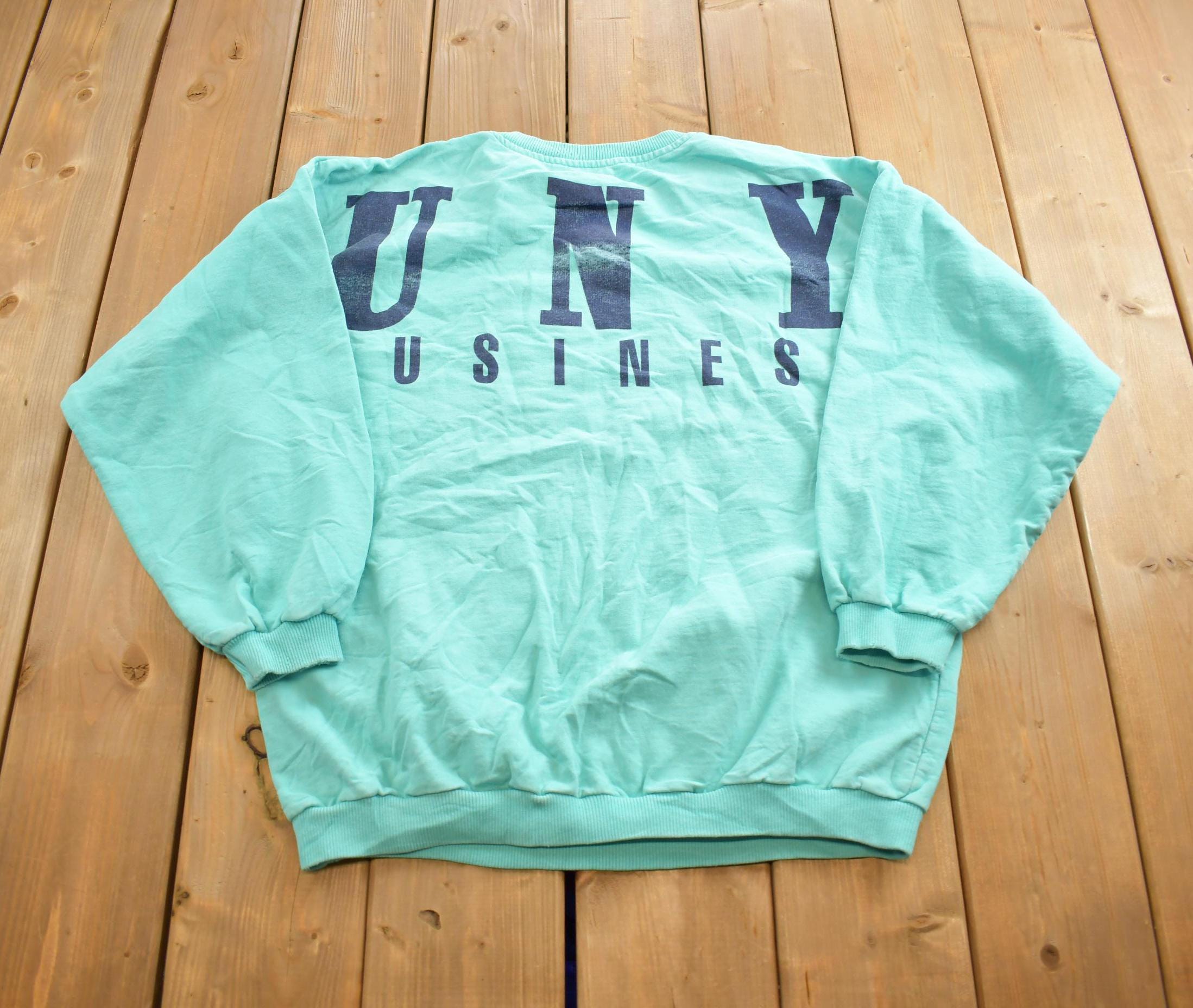 Vintage 1990s Nunya Business Crewneck Sweatshirt Made In USA