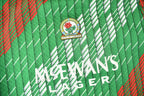 Vintage 1990s Blackburn Rovers FC ASICS Soccer Goalie Jersey