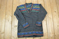 Vintage 1990s Liz Wear Chain Neck Knit Crewneck Sweater