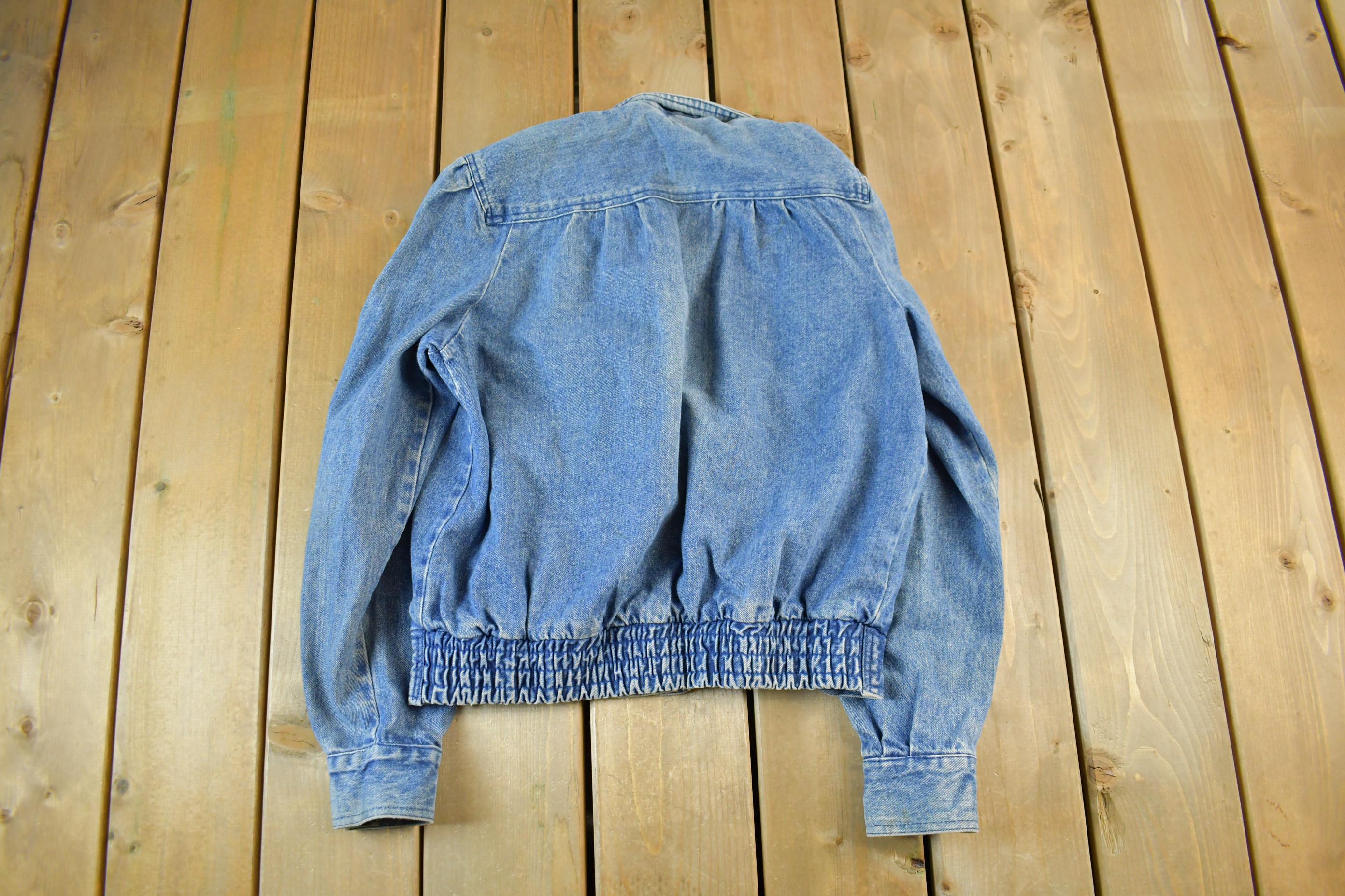 Vintage 1990s Daniel Denim Jean Jacket Women's Medium