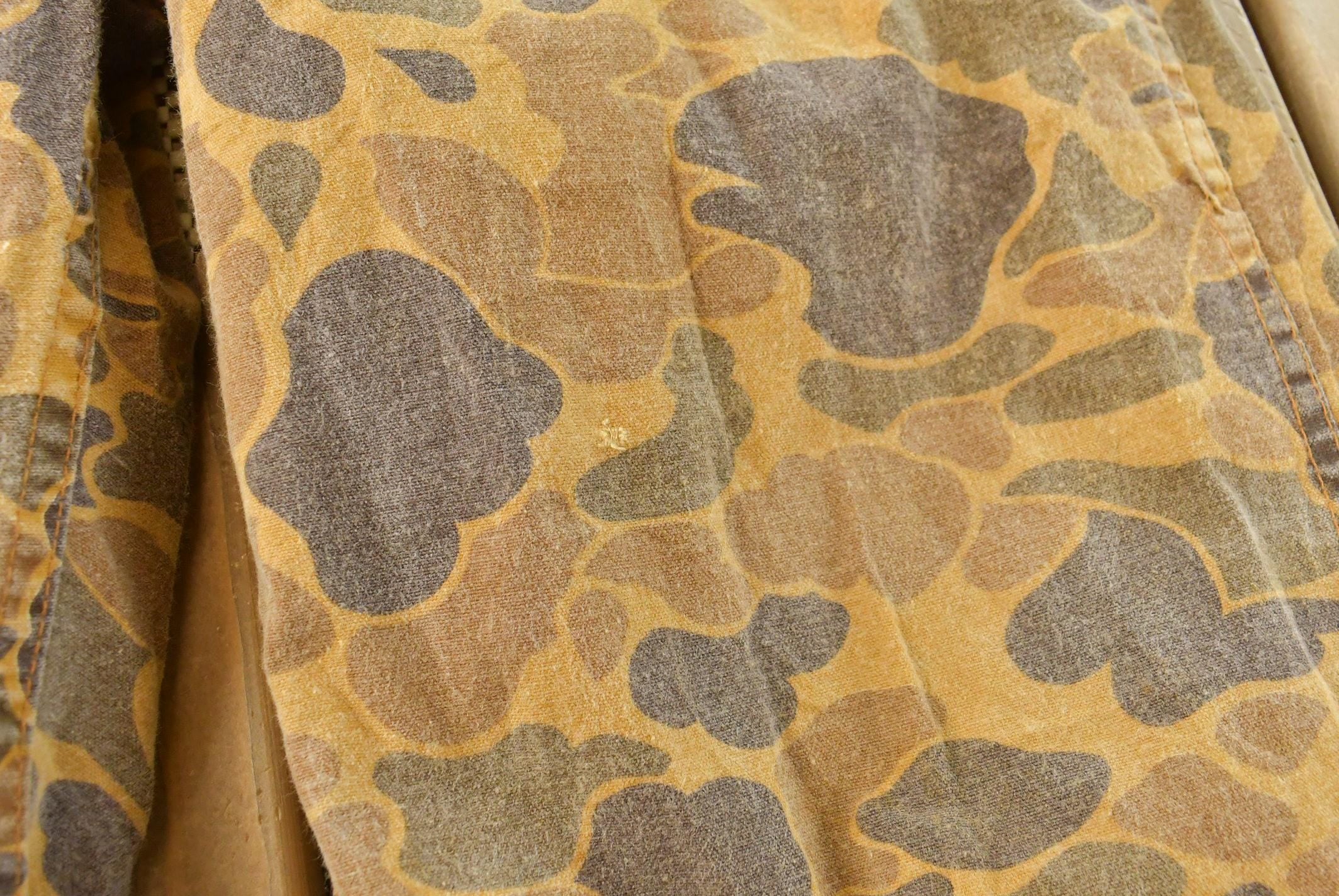 Vintage 1960s Saftbak Duck Camo Hunting Pants Men's 32 x 27