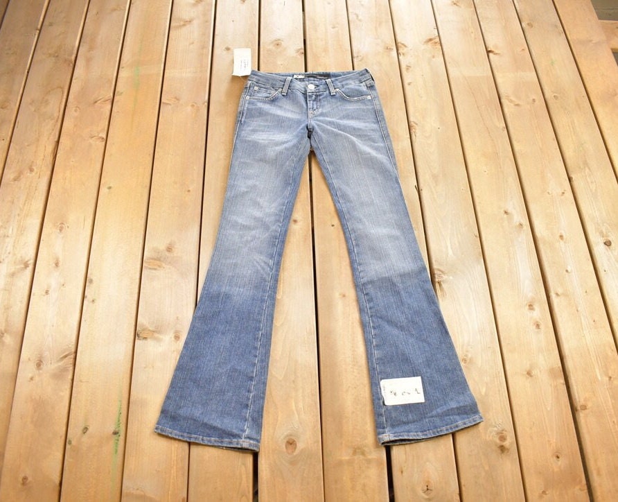Vintage 1990s Guido & Mary Y2K Denim Jeans Size 28x33