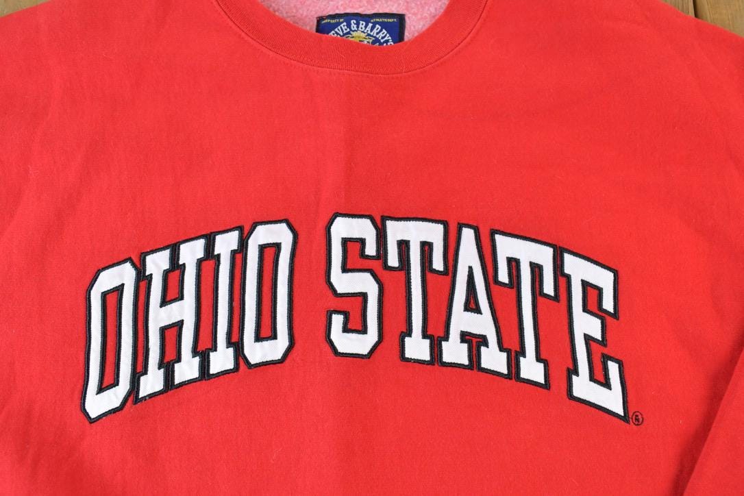 Vintage 1990s Ohio State University Steve And Barry's Collegiate Crew Neck