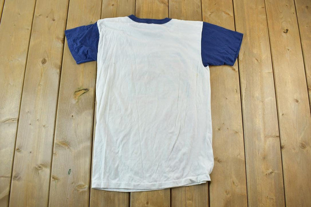 Vintage 1980s Chicago Bears Monster Of The Midway NFL Graphic T-Shirt