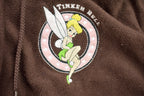 Vintage 1990s Tinker Bell Disney Hoodie  Vintage Sweatshirt  Vintage Disney  Tinker Bell  Embroidered  Vintage Tinker Bell  90s Disney