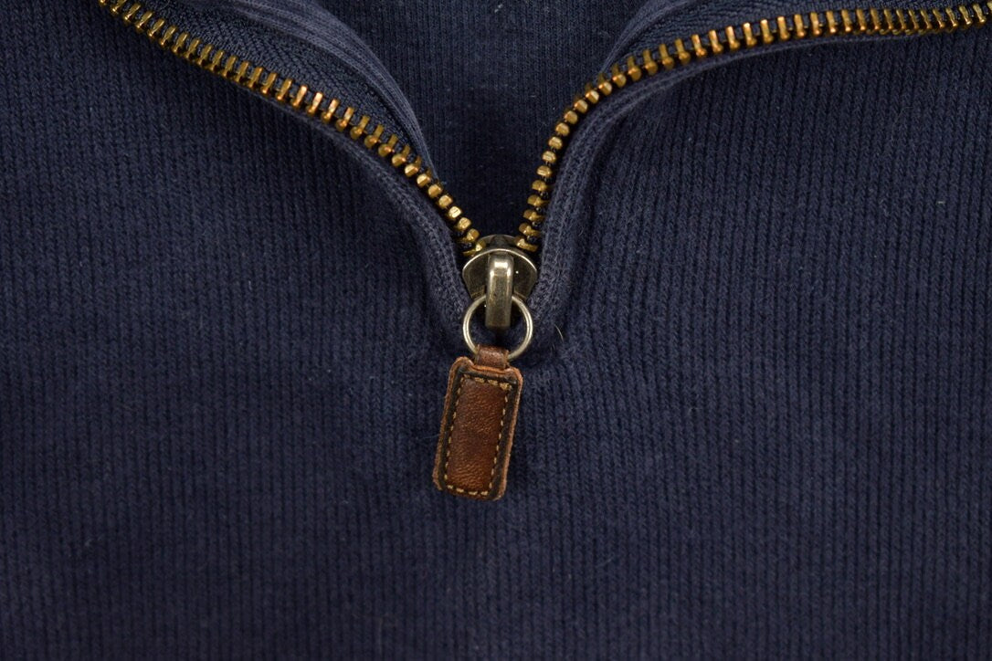 Vintage 1990s Polo Ralph Lauren Quarter Zip Sweatshirt