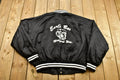 Vintage 1980s Earl's Bar Satin Bomber Windbreaker