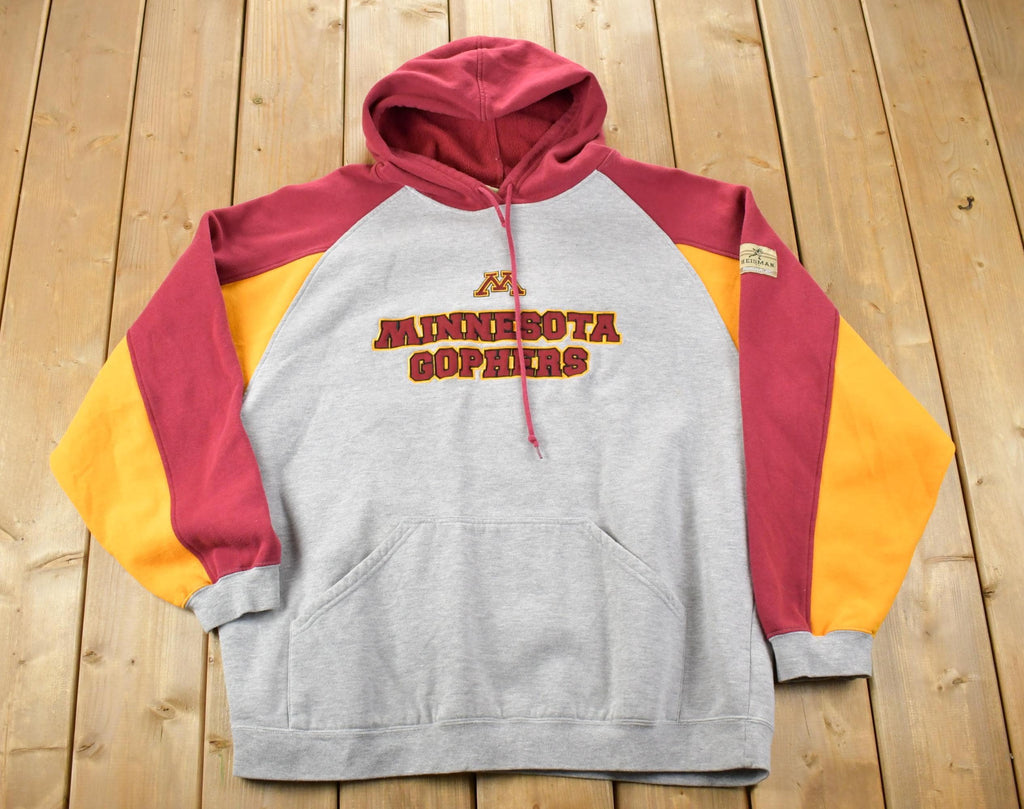 Vintage 1990s Reebok Heisman Minnesota Gophers University Collegiate Hoodie