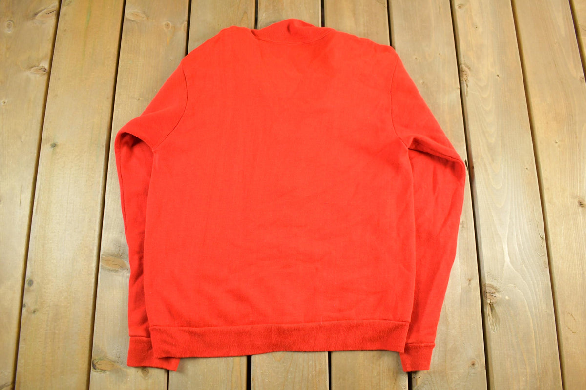 Vintage 1974 Champion Schenectady Swim Club Zip Up Sweatshirt