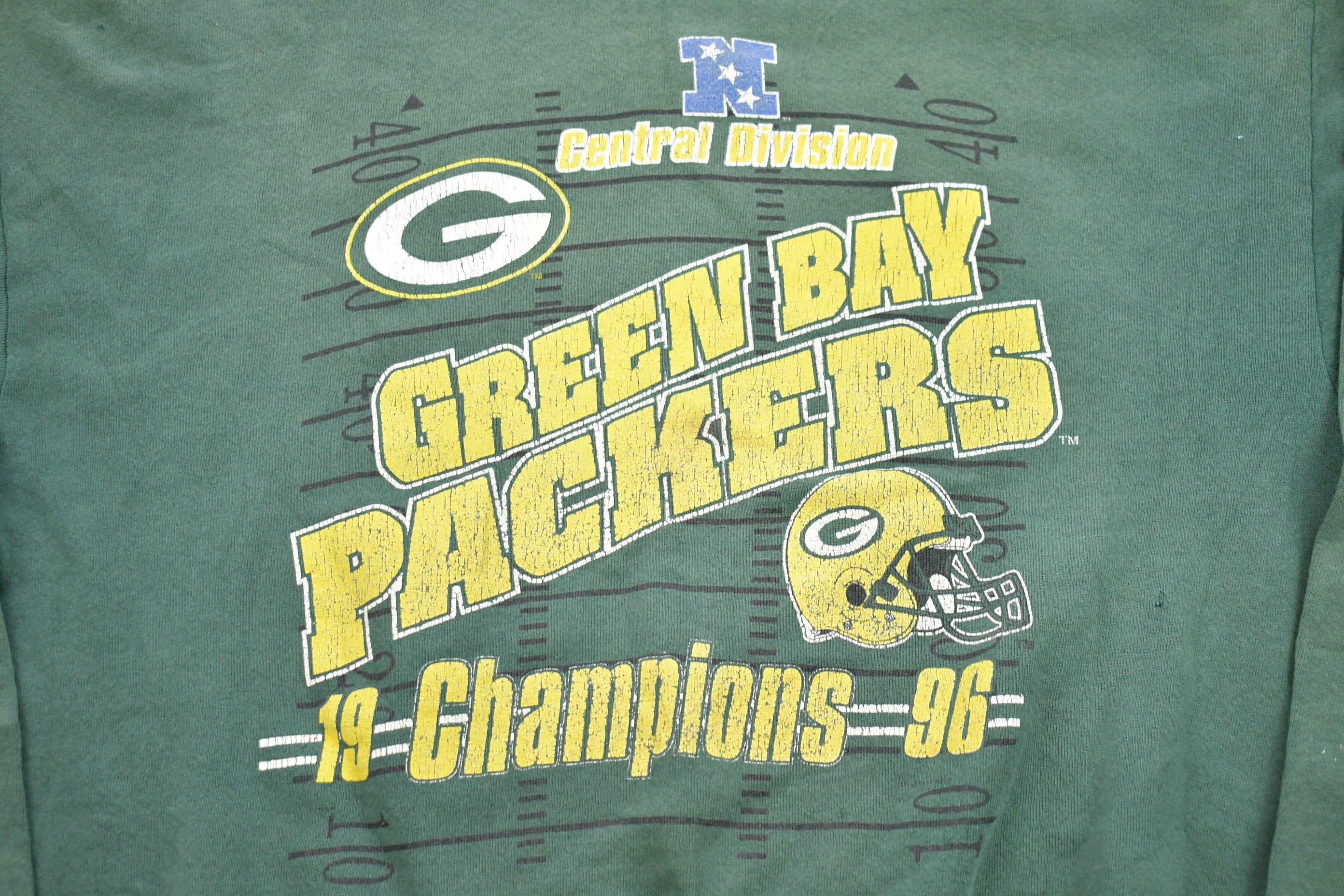 Vintage 1996 Green Bay Packers NFL Graphic Crewneck Sweatshirt