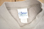 Vintage 1990s International Crane Foundation Embroidered Crewneck Sweatshirt  90s Crewneck  Made In USA  Streetwear