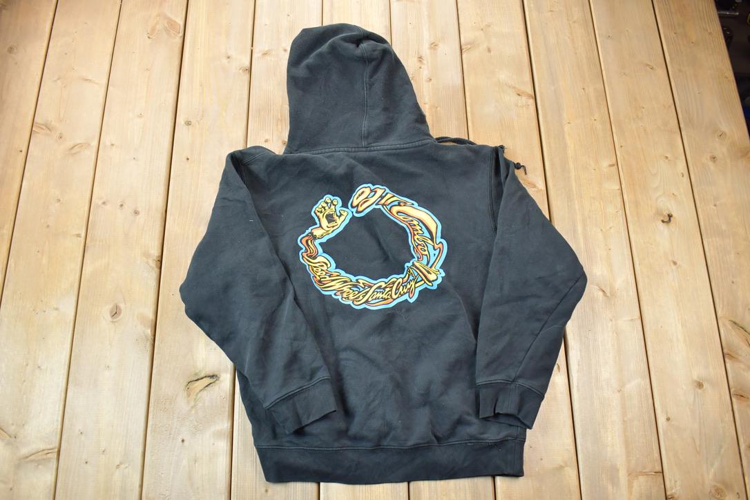 Vintage 1990s Santa Cruz Skateboarding Graphic Hoodie