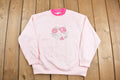 Vintage 1990s Cute Rose Floral Crewneck Sweater