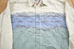Vintage 1980s Cowboys Turtle Association Mountain Scenery Button Up Shirt