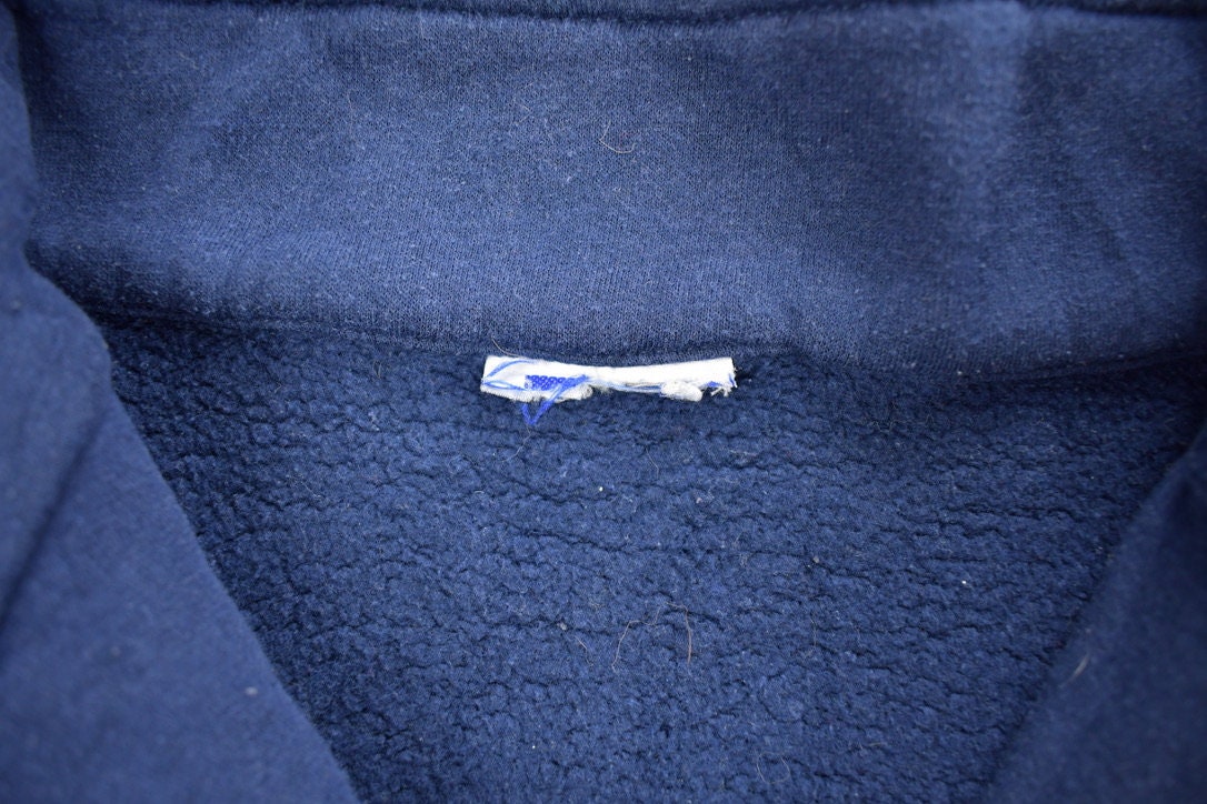 Vintage 1990s Australia AUS Quarter Zip Mockneck Sweatshirt