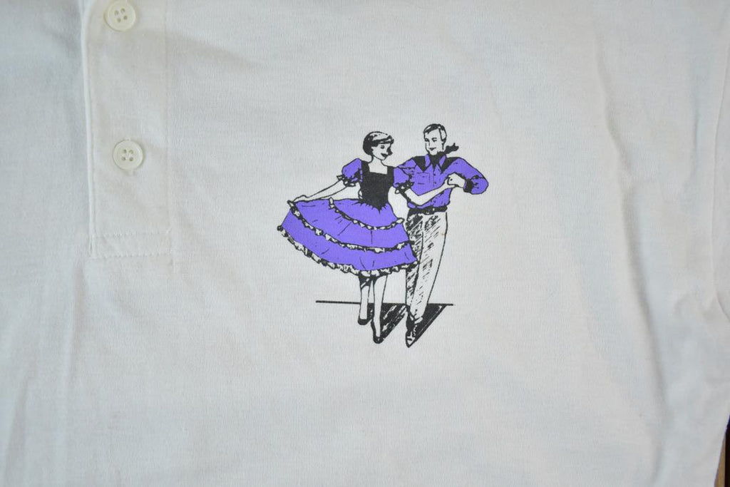 Vintage 1980s Hampton Scooter Booters Souvenir Single Stitch Graphic Print T-Shirt