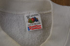 Vintage 1991 Willie Gibbons Golfing Graphic Crewneck Sweatshirt Made In USA