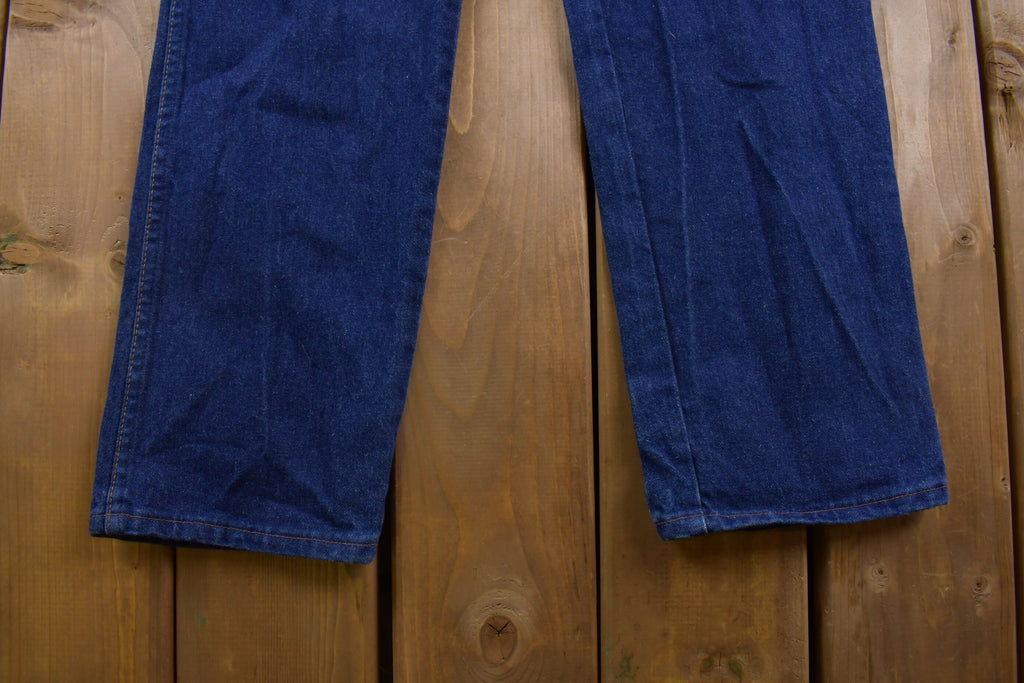 Vintage 1990's Wrangler Dark Blue Jeans 28 x 31