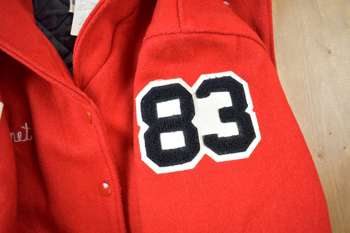 Vintage 1983 Stillwater Student Council Wool Varsity Jacket