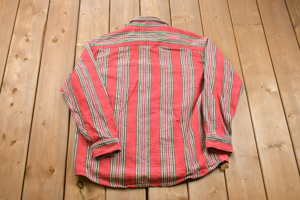 Vintage 1990s St. Johns Bay Plaid Button Up Shirt