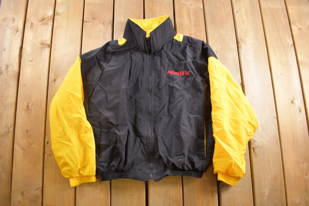 Vintage 1990s Dunbrooke Primestar Racing Windbreaker Jacket