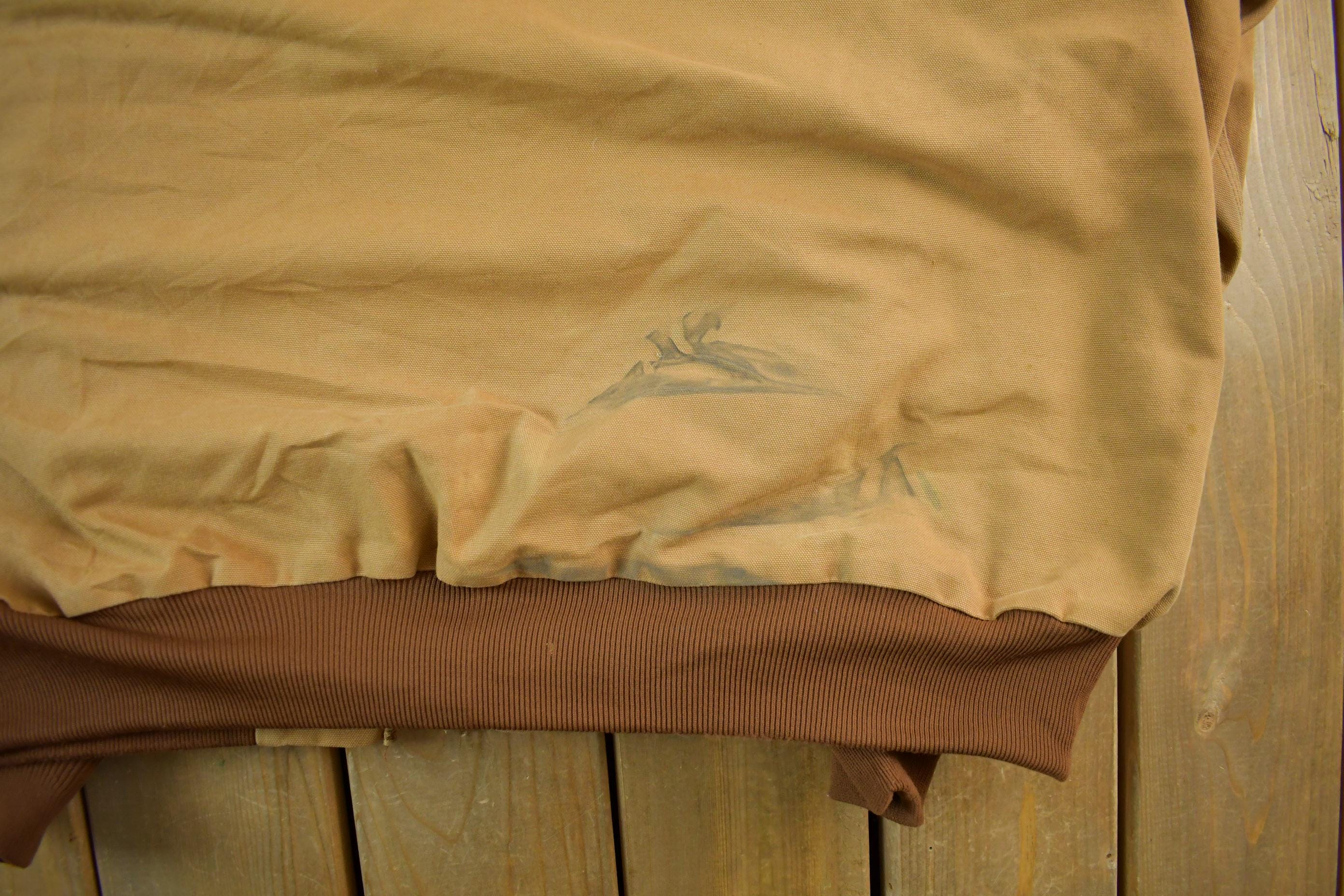 Vintage 1990s Carhartt Hooded Jacket 4XL