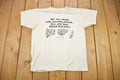 Vintage 1980s Lockhart Racing Love Road Racing Street Bike Graphic T Shirt