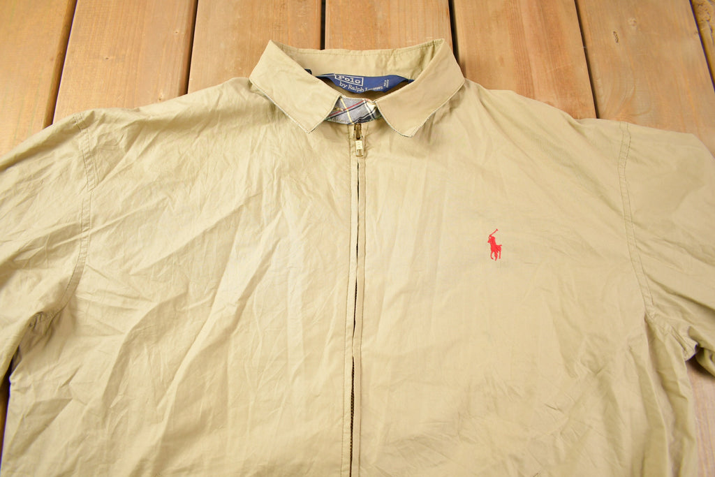 Vintage 1980s Polo Ralph Lauren Harrington Windbreaker