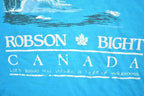 Vintage 1990s Tsitika Valley Vancouver Canada T-Shirt  Souvenir T Shirt  Whale Theme  Made In USA  Vacation Tee  Travel & Tourism