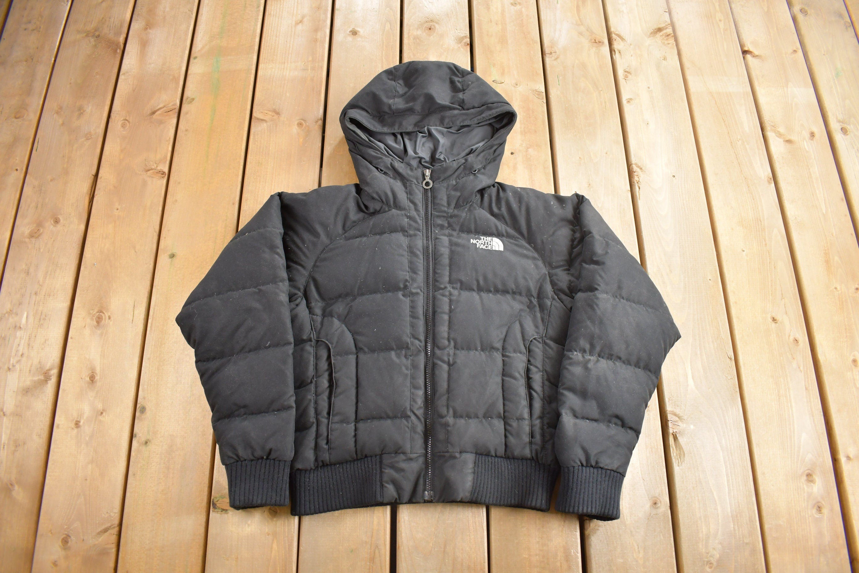 Vintage 1990s The North Face Women's Puffer Jacket  Goose Down Fill  Vintage Bubble Jacket  SIZE S