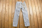 Vintage 1990s Levi's 501 Red Tab Denim Jeans Size 28 x 30