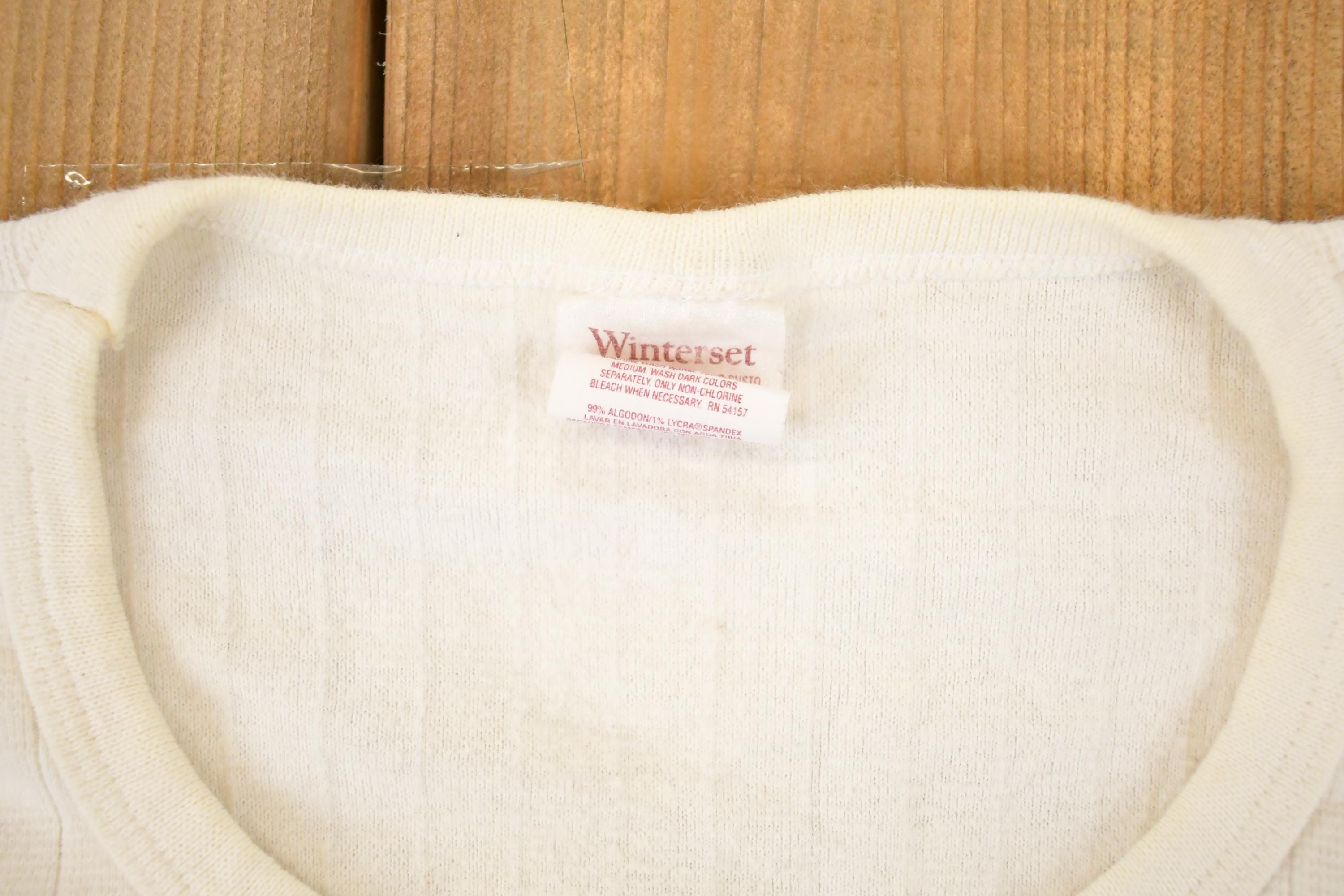 Vintage 1990s Winterset Thermal Souvenir T-Shirt Men's S