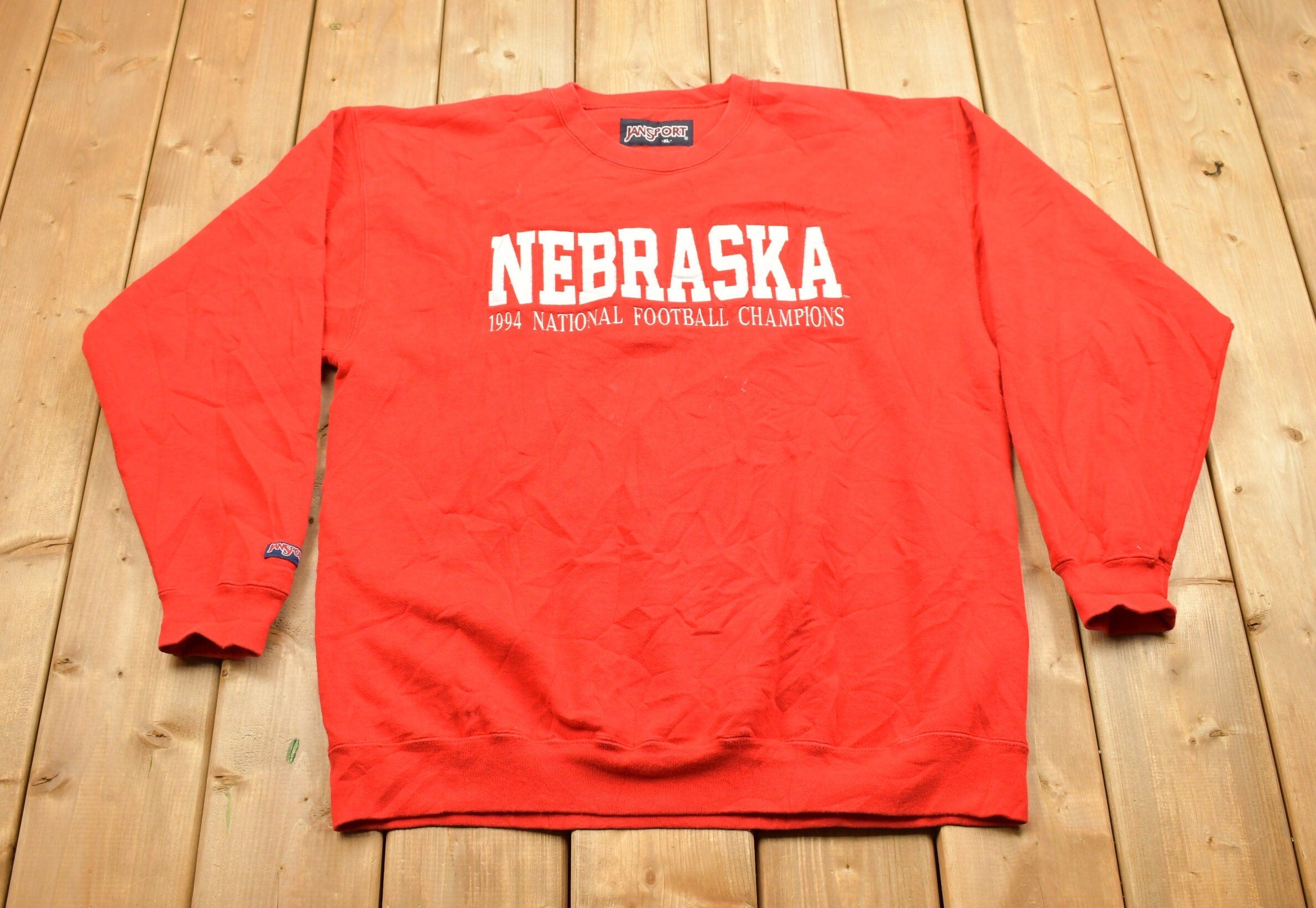 Vintage 1990s University Of Nebraska Collegiate Crewneck