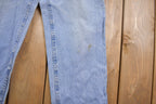 Vintage 1990s Lee Light Wash Blue Denim 28 x 29