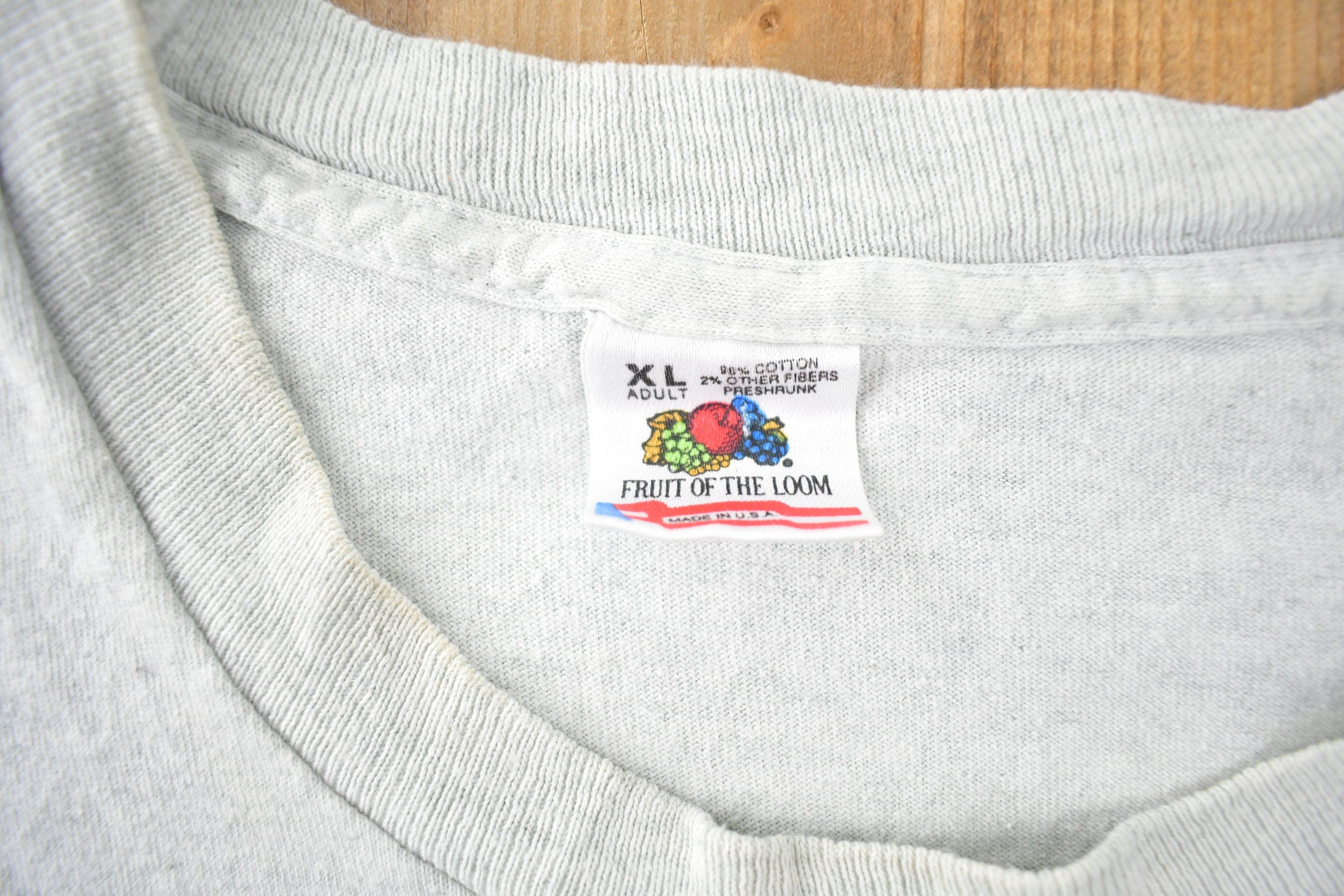 Vintage 1990s Wisconsin State Parks Souvenir Single Stitch T Shirt Made In USA Size XL