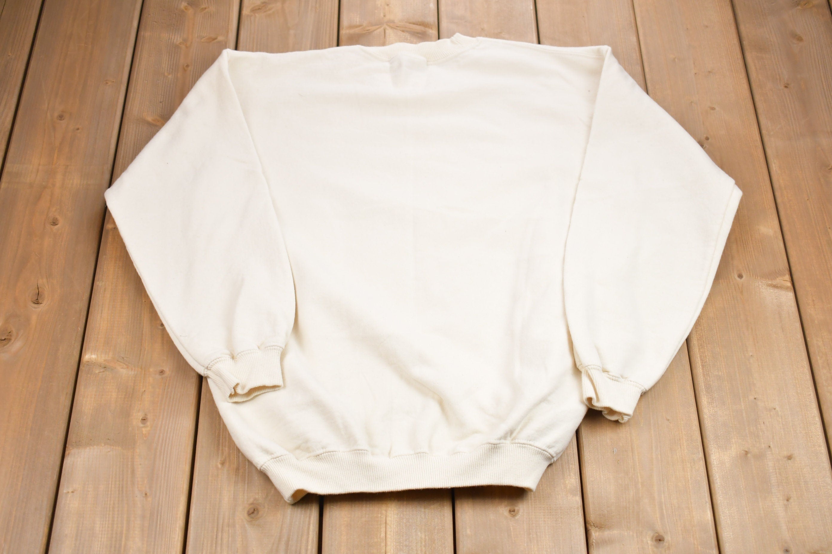 Vintage 1990s Country Garden Crewneck Sweatshirt