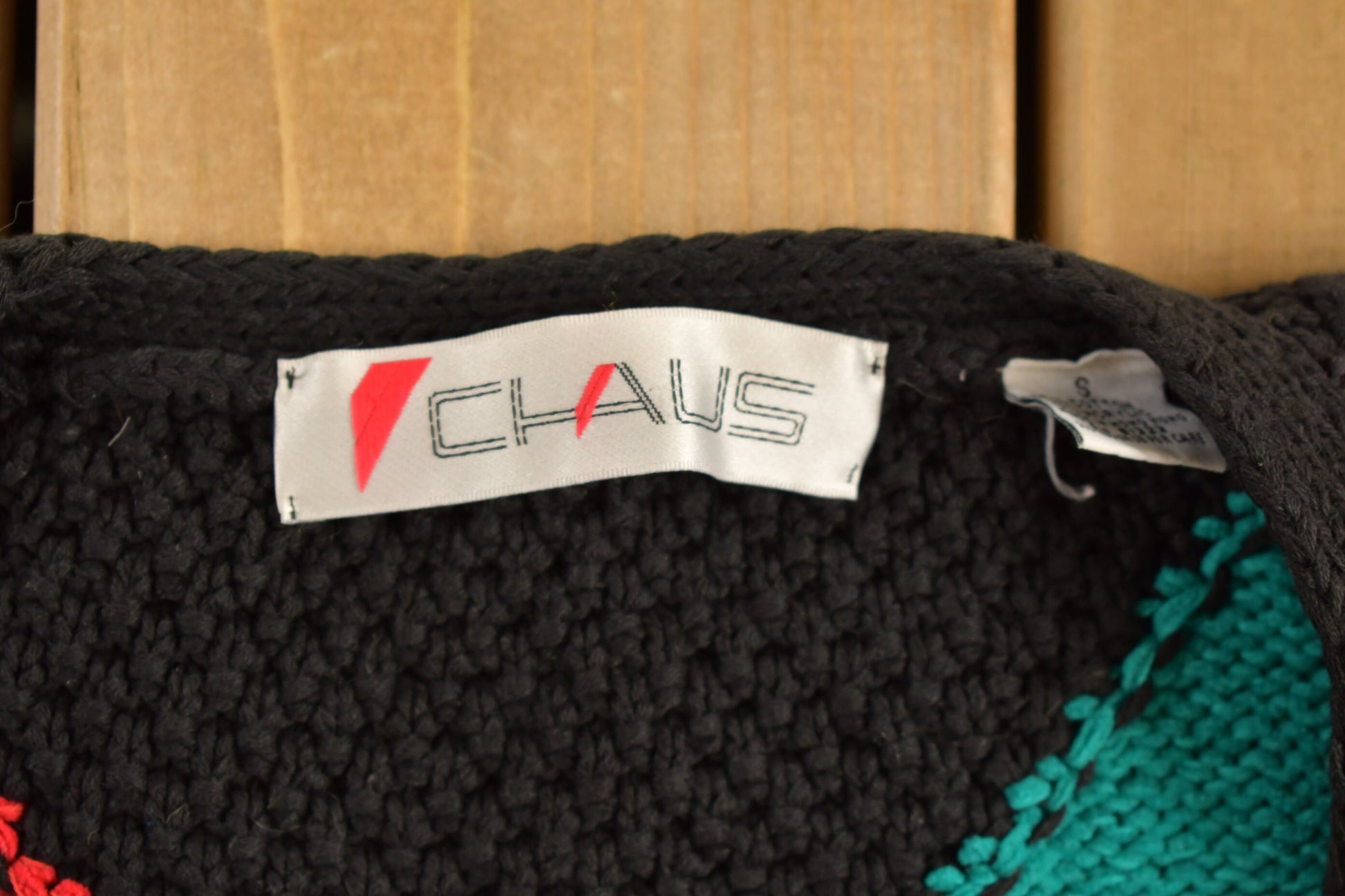 Vintage 1990s Chaus Knitted Cardigan Sweater