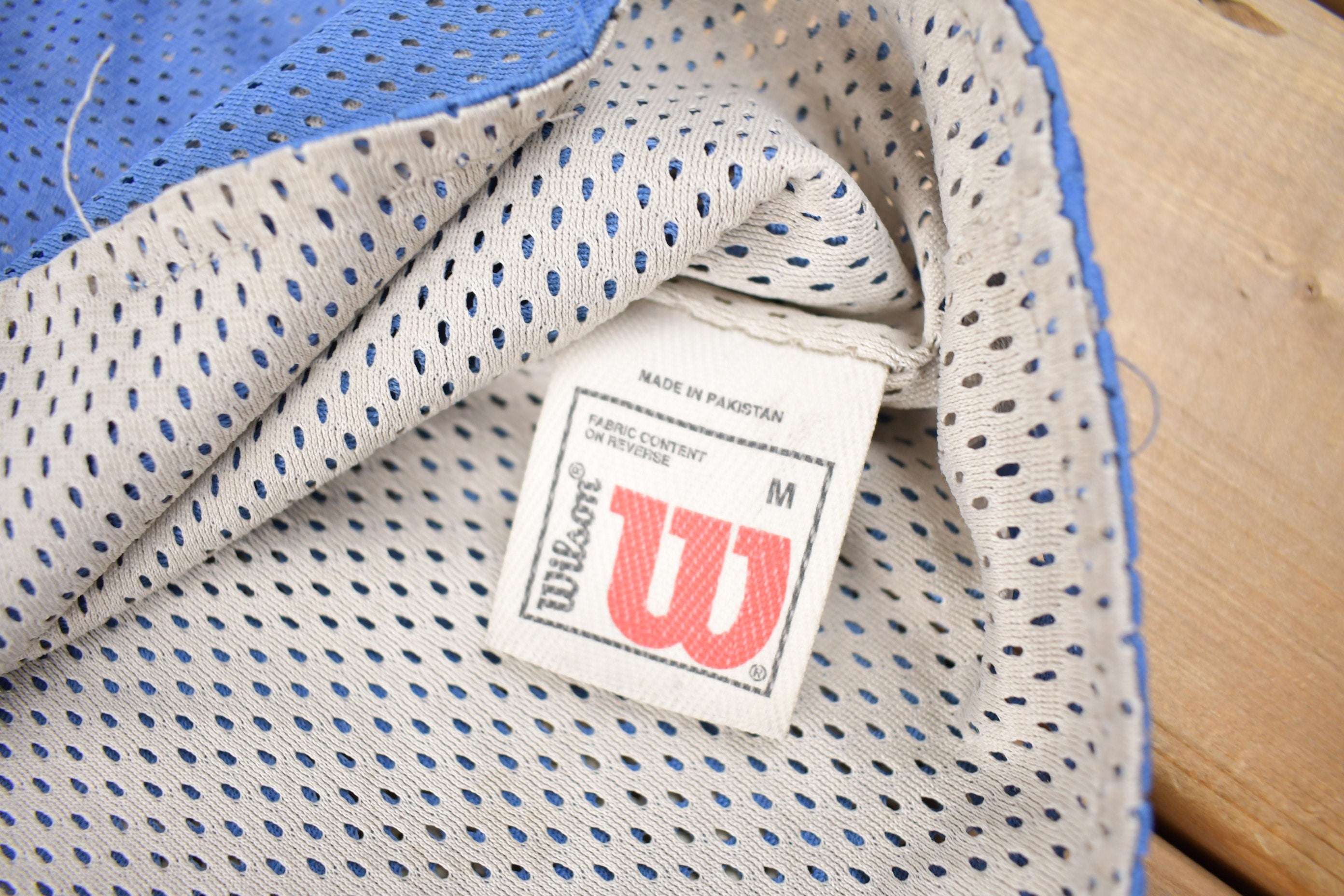 Vintage 1990s Wilson Mesh Basketball Jersey Size Medium
