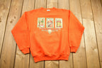 Vintage 1990s Autumn Fall Graphic Crewneck