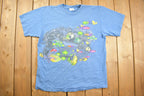 Vintage 1990s Tropical Fish Graphic T-Shirt