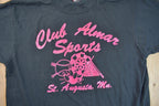 Vintage 1990s Club Almar Sports St. Augusta Mn Souvenir Travel T-Shirt
