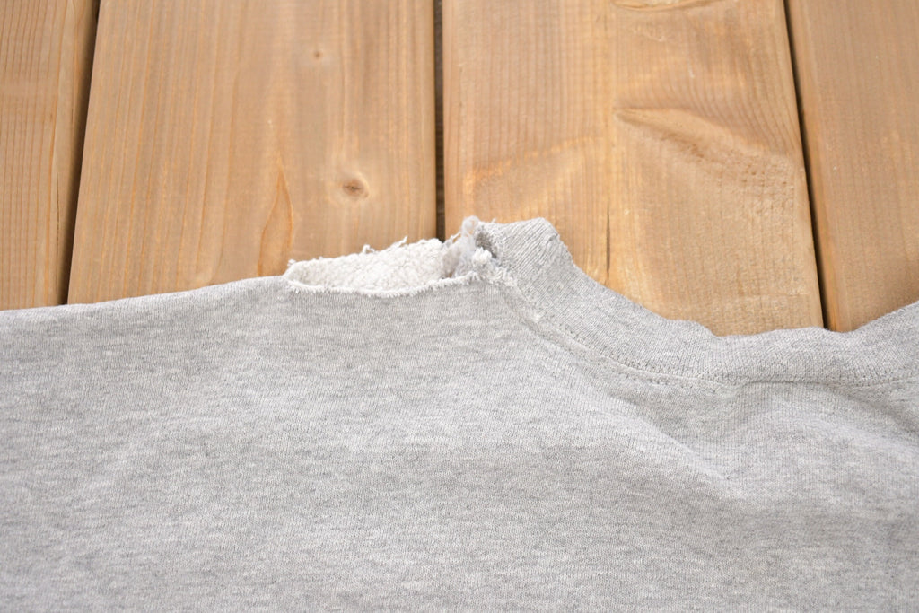 Vintage 1990s Nike Embroidered Mini Swoosh Crewneck Sweatshirt