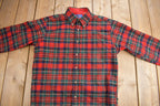 Vintage 1990s Pendleton Tartan Plaid Button Up Shirt