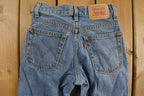 Vintage 1990s Youth Levi's 550s Jeans Size 24 x 24.5