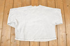 Vintage 1996 Freeze New York Cartoon Face Crewneck Sweatshirt Women's Cropped XL