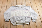 Vintage 1990s Gitano Large Stripe Collared Sweatshirt