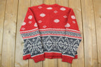 Vintage 1990s Eddie bauer 80% Wool Knit Sweater