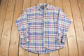 Vintage 1990s Montana Blue Button Up Shirt