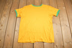 Vintage 1970s Marvel's The Hulk Graphic Ringer T-Shirt