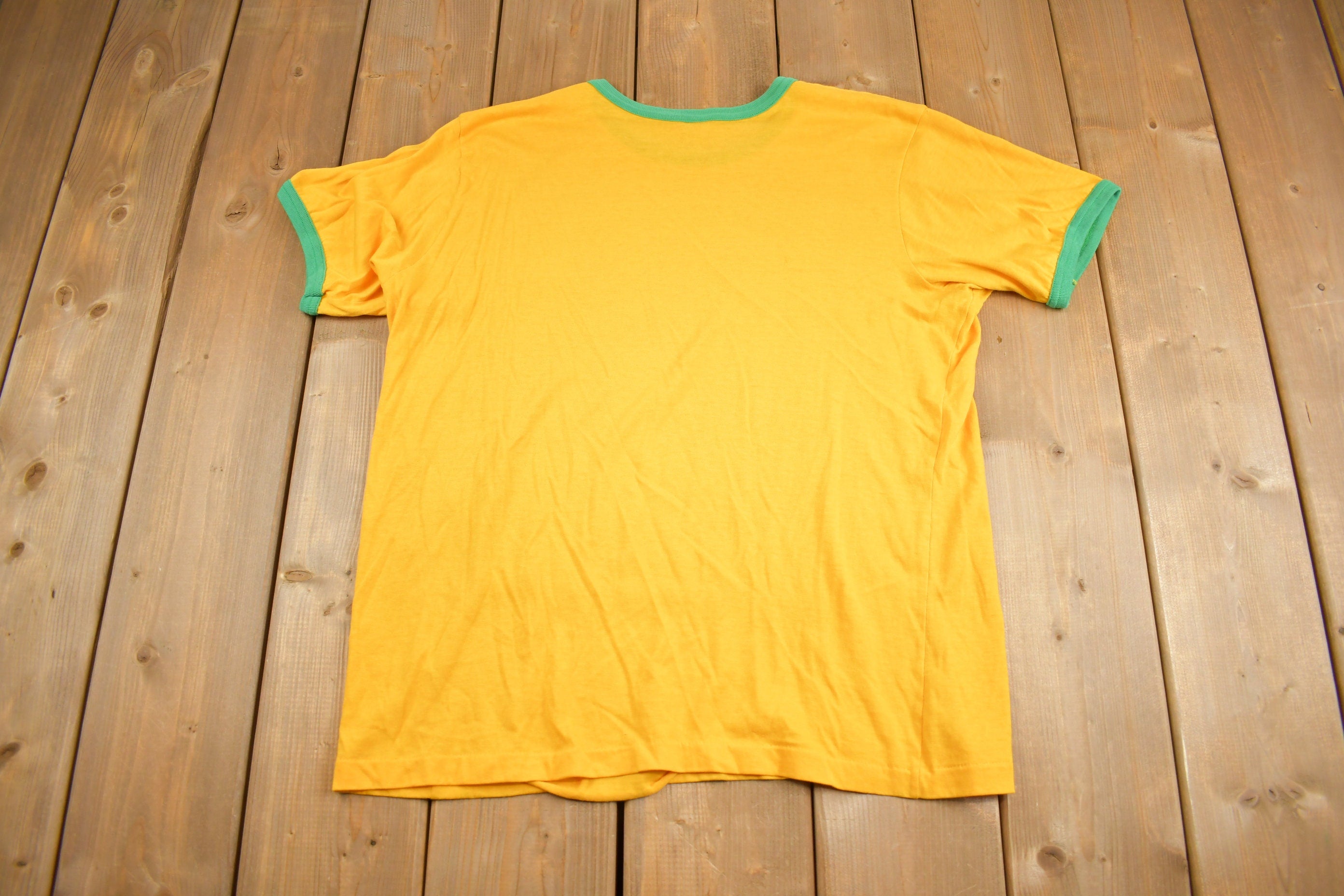 Vintage 1970s Marvel's The Hulk Graphic Ringer T-Shirt